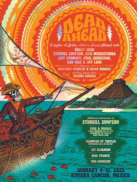 Dead Ahead 2025 Event Lineup Poster